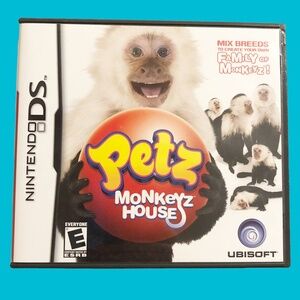 Petz Monkeyz House Nintendo DS CIB Video Game